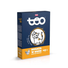 TEO kuiva kissanruoka, runsaasti siipikarjaa, 400 g