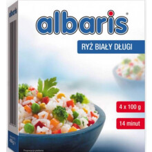 Albaris Hvide ris 400 g (4 x 100 g)