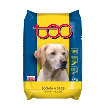 TEO Rich in poultry - dry dog food - 9kg