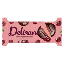 Delisana-kager med kirsebærgelé 135 g