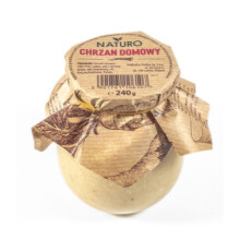 PolBio Naturo Hjemmelavet Peberrod, 240g tønde