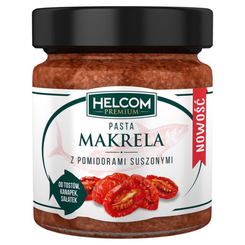 Helcom Pasta makrel + tørrede tomater 180g