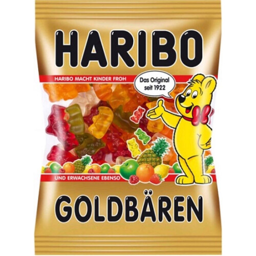 Haribo Haribo Golden Bears Fruit Gummies 100g