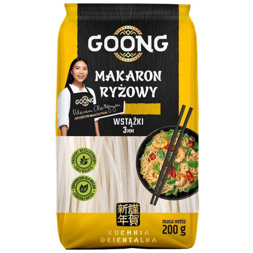 Goong risnudler 3mm bånd 200g