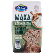 Melvit Fuldkornsrugmel 1 kg