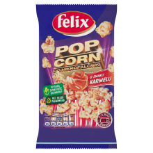 Felix karamelpopcorn til mikrobølgeovn 90g