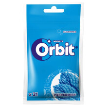 Orbit Pebermynte Sukkerfri Tyggegummi 29 g