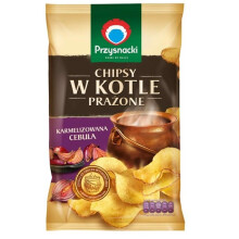 Przysnacki Kartoffelchips ristede med karamelliseret løgsmag 125 g