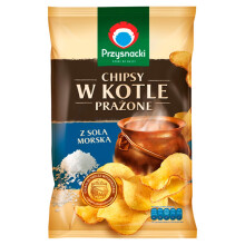 Przysnacki Kartoffelchips ristede med havsalt 125 g