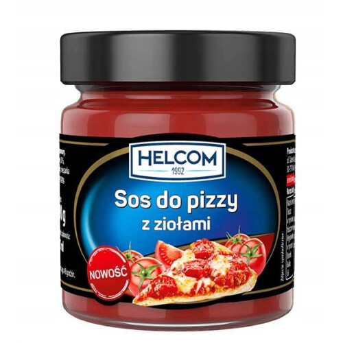 Helcom Tomatpizzasauce med krydderurter 190 g