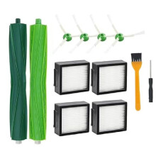 För   I7+ I3 I4+ I6 I6+ I8 I8+ E5 E6 Sopmaskin Tillbehör Gummiborstar HEPA-Filter Sidoborstar