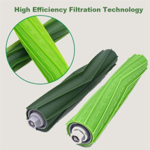 För   I7+ I3 I4+ I6 I6+ I8 I8+ E5 E6 E7 J7+ Dammsugare Set Gummiborstar HEPA-Filter Sidoborstar