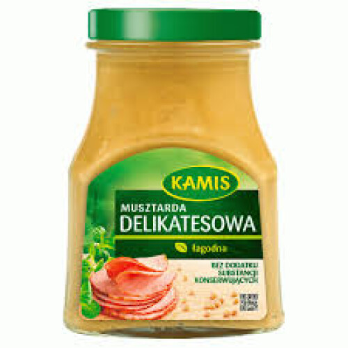 Kamis Gourmet Sennep 185 g