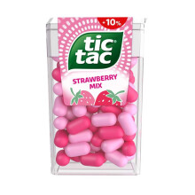 Tic Tac Jordbær Mix jordbærsmagsdragéer 54 g