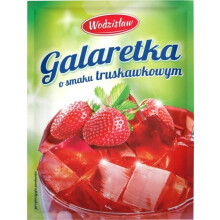 Wodzisław Gelé med jordbærsmag 71 g