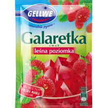 Gellwe skovjordbærgelé 72g