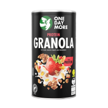 OneDayMore Jordbærprotein Granola 400g