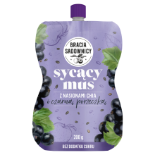 Bracia Sadownicy Fyldmousse med chiafrø og solbær 200 g