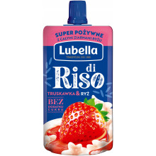 Lubella di Riso Jordbærmousse med ris 100 g