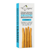 Mr Organic - Classic Grissini Breadsticks 150g - Crunchy & Delicious Italian Snack - Organic & Non-GMO - Hand-rolled in Italy