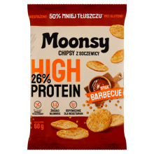 Moonsy BBQ linsechips 60g
