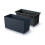 Pot de fleurs allongé Urbi DUC400 avec insert | Anthracite 1