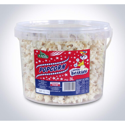 Axpal Popcorn med salt 3 l