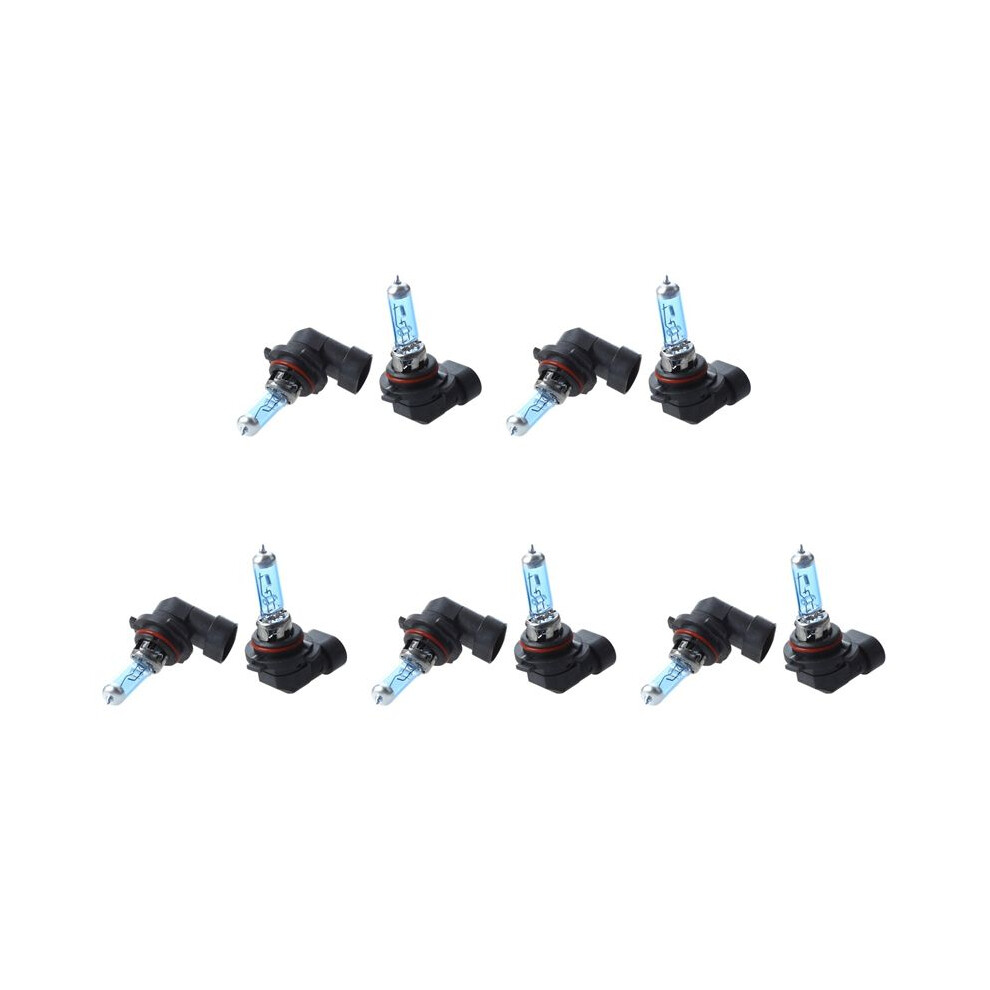 10 X 9006 Hb4 6000K Xenon Halogen Head Lamp Bulbs 100W Light 6033344391613