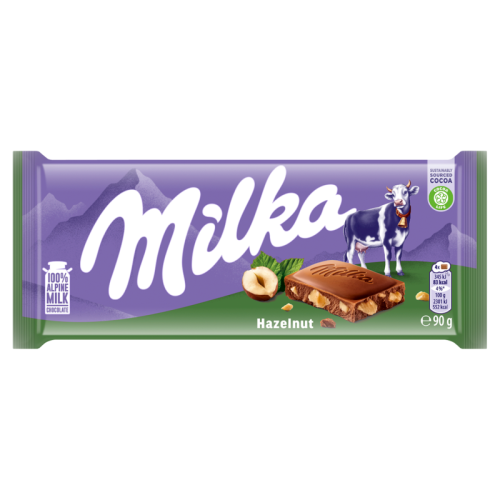 Milka Hazelnut 90g