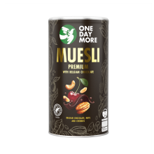 OneDayMore Premium Müsli med belgisk chokolade 500g