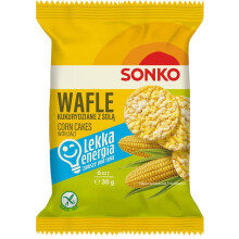 Sonko majsvafler med salt 35 g