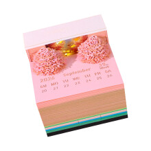 Elegant 3D Crafted 2026 Weekly Planner With Removable Sheets-T
