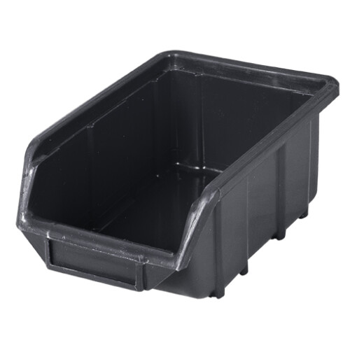 Contenitore portaoggetti – Ecobox, modello piccolo | Nero
