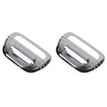 2X Car Chrome Tail Gate Tailgate Handle Cover Trims for L200 / Triton 2006-2014