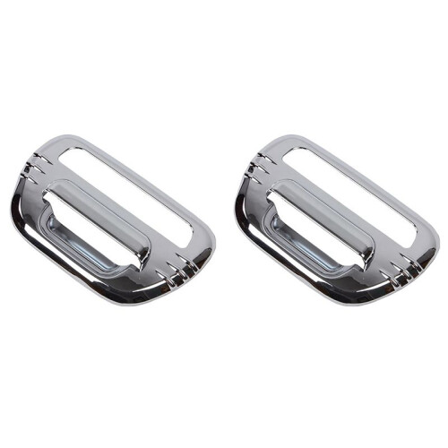 2X Car Chrome Tail Gate Tailgate Handle Cover Trims for  L200 / Triton 2006-2014