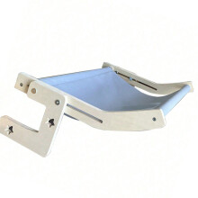 Customizable Width Animal Window Platform constructed From-Blue