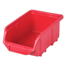 Contenitore portaoggetti – Ecobox, modello piccolo | Rosso