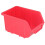 Boîte de rangement - Ecobox moyenne | Rouge 1
