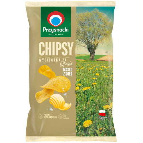 Przysnacki Chips smør med salt 130 g