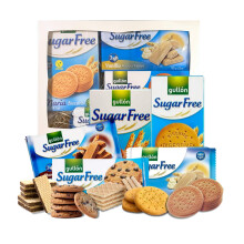 The JC Sugar Free Luxury Biscuit Gift Set Bundled With Zero Sugar Shortbread | Perfect Selection Of Sugar Free UK Chocolate Biscuits