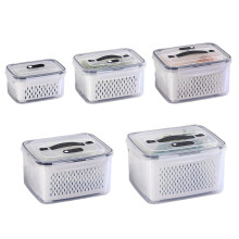 Pack Of 5 Stackable Leak Proof Food Storage Boxes Including