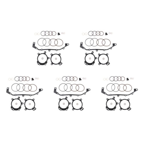 5X Kit de Réparation de Joint Torique Vanos pour  E36 E39 E46 E53 E60 E83 E85 M52Tu M54 Kit de Réparation Double Convexe 11361433513