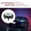 Car Interior  Cover Crystal One-Key Engine Start Stop Button Sticker Trim for - 3/5 Series E70 E90 E60 Black 6