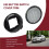 Car Interior  Cover Crystal One-Key Engine Start Stop Button Sticker Trim for - 3/5 Series E70 E90 E60 Black 5