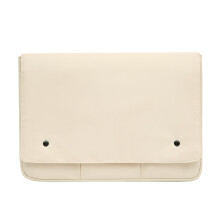 Spacious Tablet Enclosure Bag Soft Lining-Owhite 15-inch