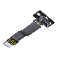 Adaptateur interne USB 3.2 20 broches Gen 2 Type E mâle à-25cm
