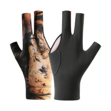 Gants de billard pour gauchers, construction respirante et-TQ5