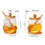 Clear High Borosilicate Glass Storage Jar-Flat light 450ml 4