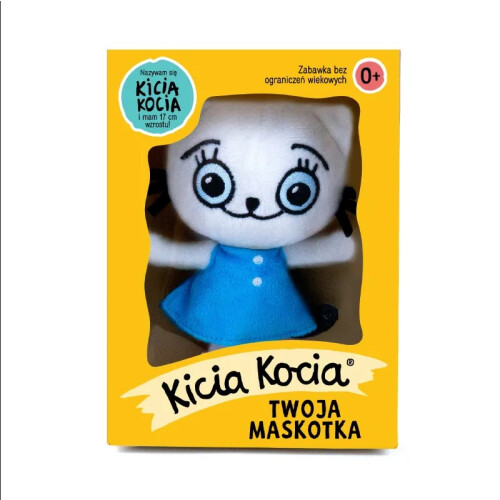 Muca. 17 cm plišasta igrača v škatli.