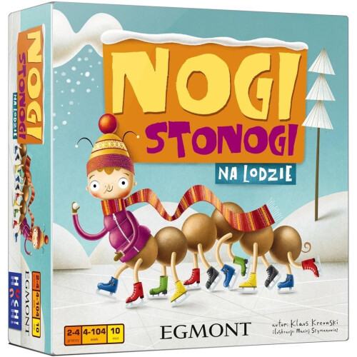 Tusindbensben på is